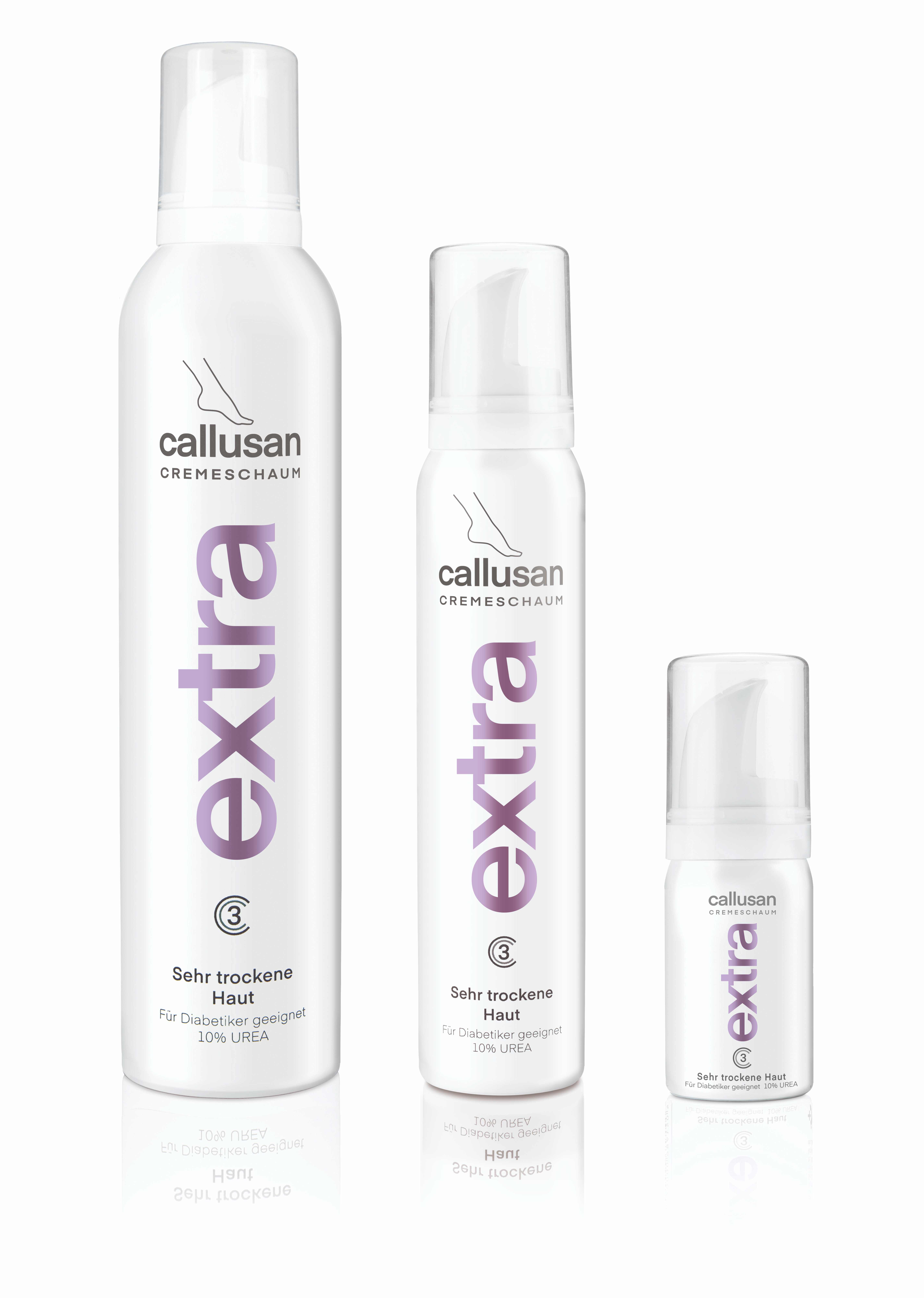 Продукция Callusan - все размеры