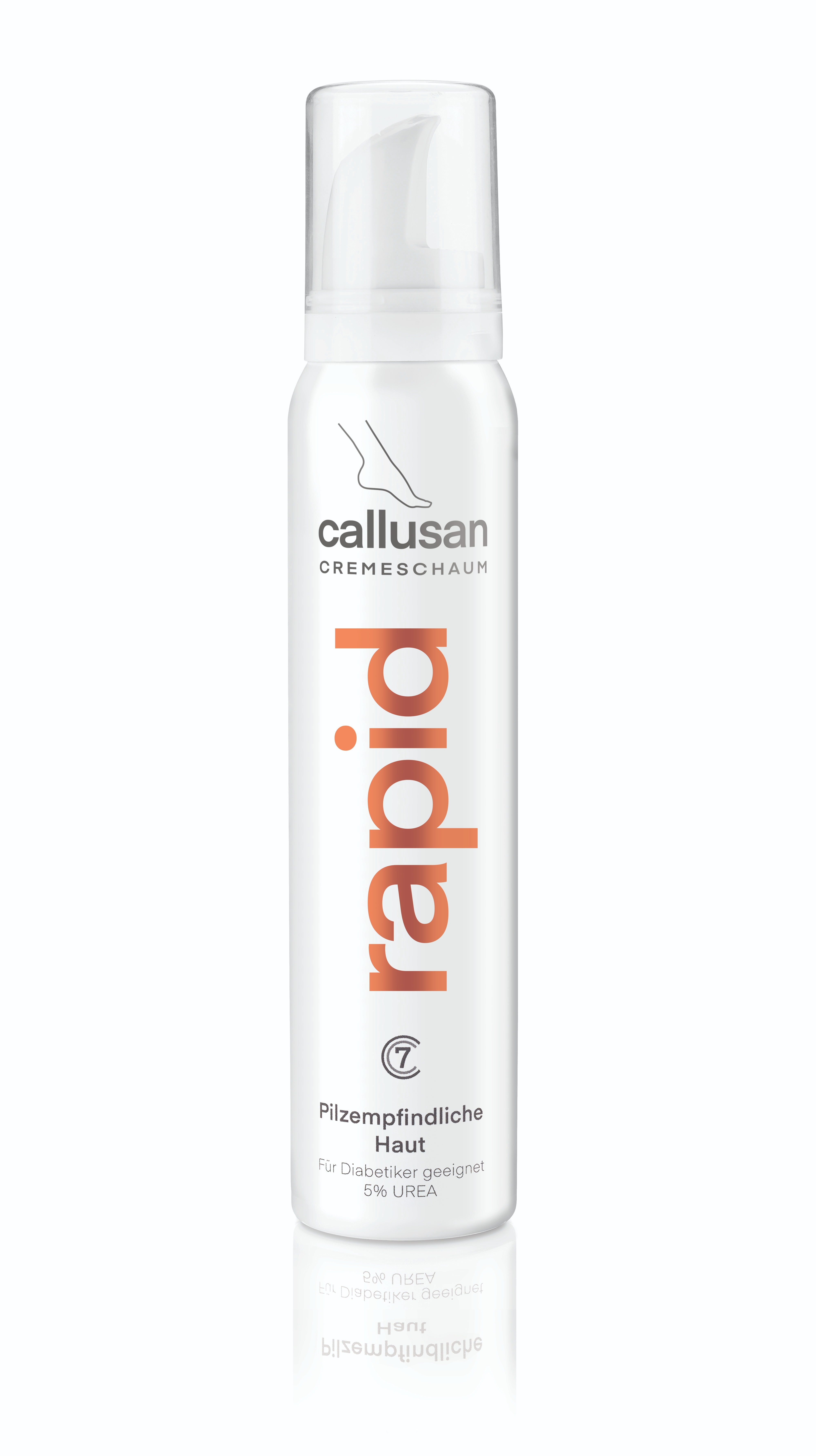 Callusan RAPID Cremeschaum 125ml